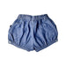 A Blue Shorts from Chickeeduck in size 2T for girl. (Back View)