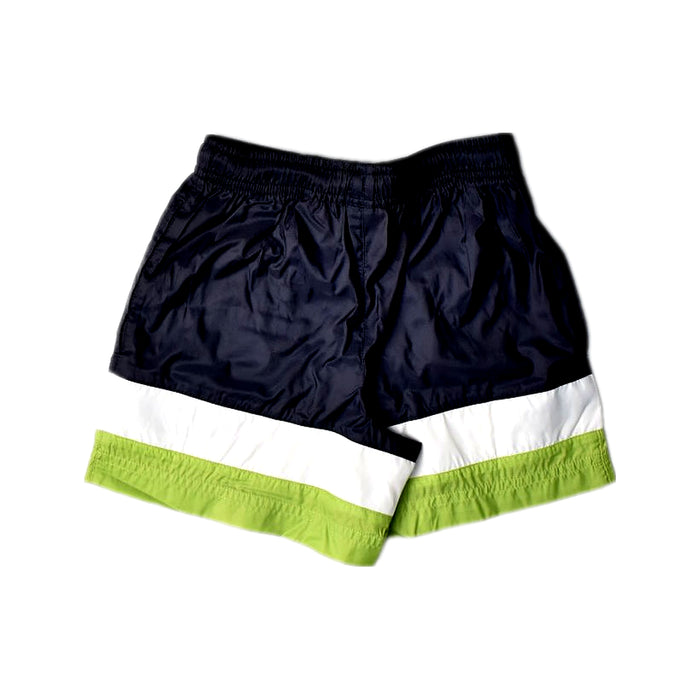 A Navy Shorts from Nike in size 4T for boy. (Back View)