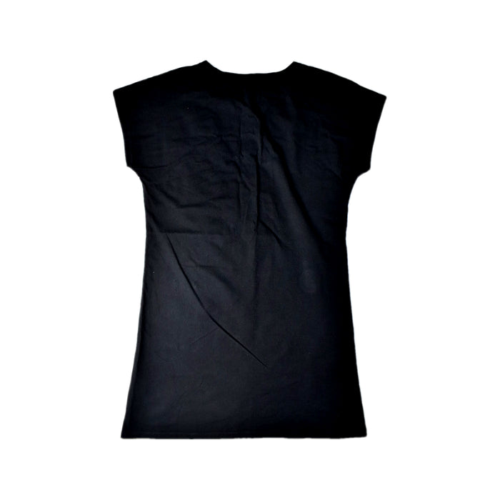 A Black Short Sleeve Dresses from Balmain in size 12Y for girl. (Back View)