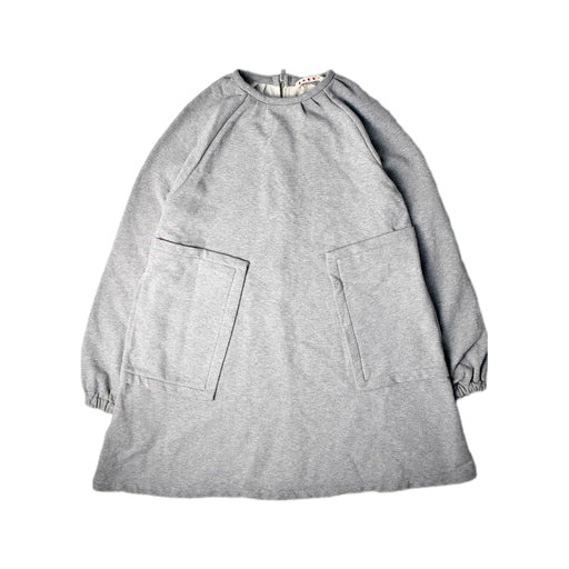 A Grey Sweater Dresses from Marni in size 12Y for girl. (Front View)