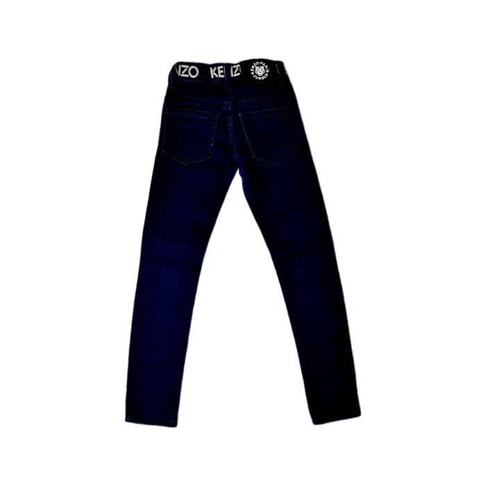A Navy Jeans from Kenzo in size 6T for boy. (Back View)