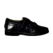 A Black Dress Shoes from Nicholas & Bears in size 3T for boy. (Front View)
