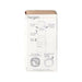 A White Utensils & Containers from Hegen in size O/S for neutral. (Back View)