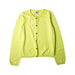 A Yellow Cardigans from Petit Bateau in size 12Y for girl. (Front View)