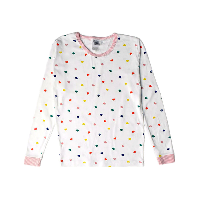 A Multicolour Pyjama Sets from Petit Bateau in size 12Y for girl. (Front View)