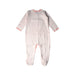 A Pink Long Sleeve Jumpsuits from Petit Bateau in size 2T for girl. (Back View)