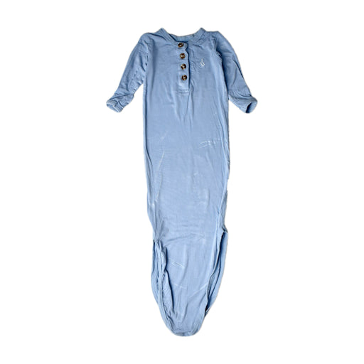 A Blue Onesies from Raph and Remy in size 0-3M for neutral. (Front View)