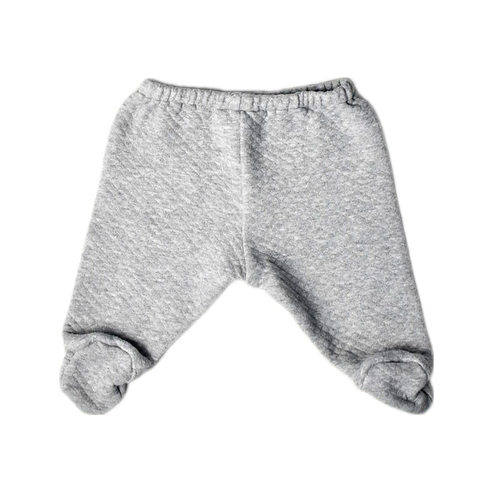 A Grey Casual Pants from Jacadi in size 0-3M for boy. (Back View)