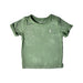 A Green Short Sleeve T Shirts from Raph and Remy in size 0-3M for boy. (Front View)