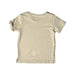 A Beige Short Sleeve T Shirts from Raph and Remy in size 0-3M for neutral. (Back View)