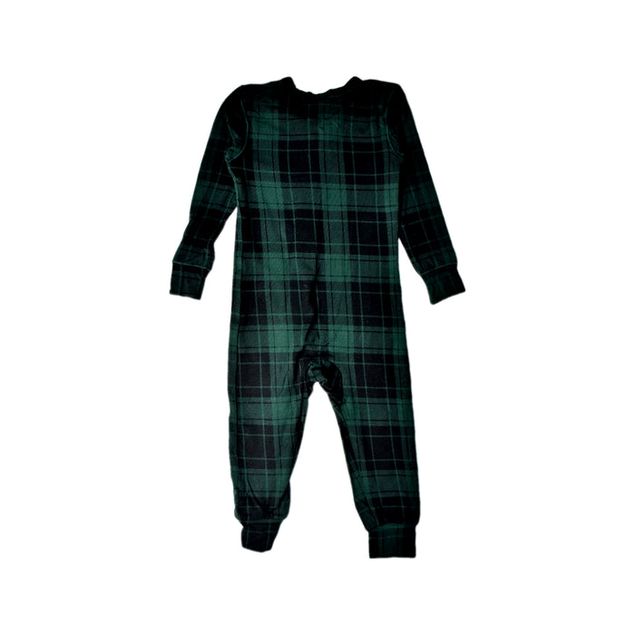 A Black Long Sleeve Jumpsuits from Skims in size 12-18M for boy. (Back View)