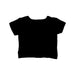 A Black Short Sleeve Tops from Hunter + Boo in size 3-6M for neutral. (Back View)