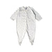 A White Long Sleeve Jumpsuits from Petit Bateau in size 3-6M for boy. (Front View)