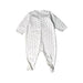 A White Long Sleeve Jumpsuits from Petit Bateau in size 3-6M for boy. (Back View)
