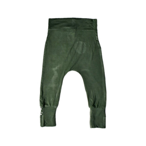 A Green Leggings from Raph and Remy in size 0-3M for boy. (Front View)