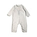 A Grey Long Sleeve Jumpsuits from Petit Bateau in size 6-12M for boy. (Front View)