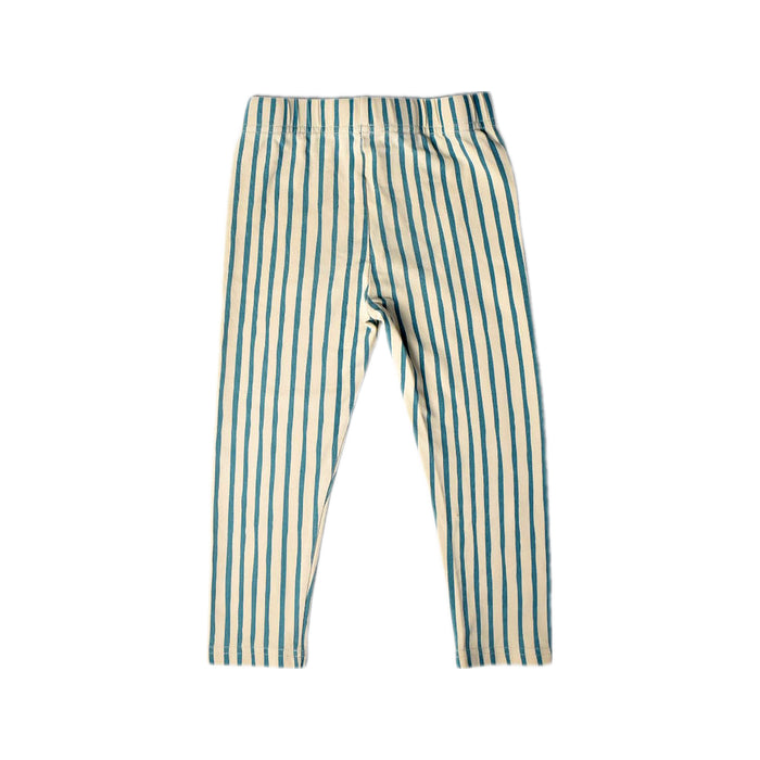 A Blue Leggings from Le Petit Society in size 3T for neutral. (Back View)