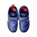 A Blue Sneakers from Adidas in size 4T for boy. (Back View)