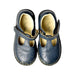 A Blue Flats from Boden in size 3T for girl. (Back View)