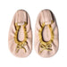 A Pink Slip Ons from Country Road in size S for girl. (Front View)