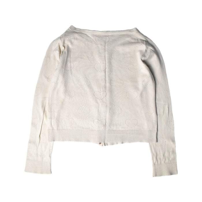 A Ivory Cardigans from Bonpoint in size 8Y for girl. (Back View)