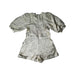 A Silver Long Sleeve Rompers from Stella McCartney in size 6T for girl. (Back View)