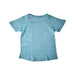 A Blue Short Sleeve T Shirts from Monoprix in size 6T for girl. (Back View)