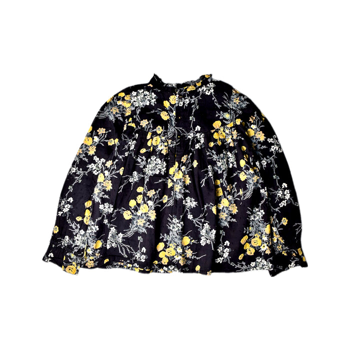 A Black Long Sleeve Tops from Bonpoint in size 6T for girl. (Back View)