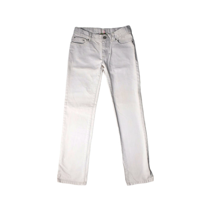 A White Jeans from Bonpoint in size 10Y for boy. (Front View)