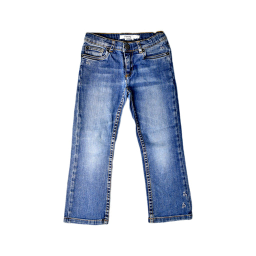 A Blue Jeans from Bonpoint in size 6T for girl. (Front View)