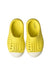 A Yellow Sneakers from Native Shoes in size 18-24M for neutral. (Back View)