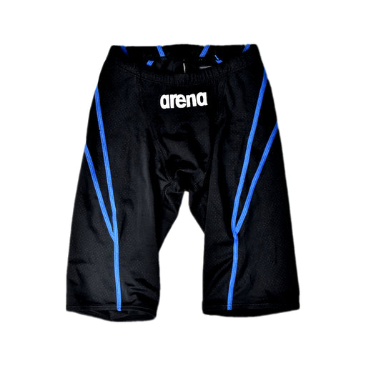 A Black Swim Shorts from Arena in size S for boy. (Front View)