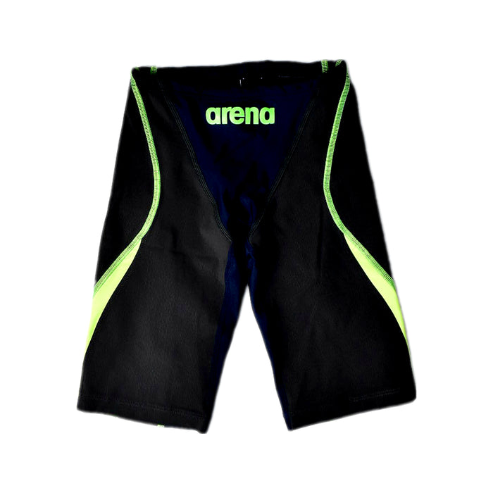 A Black Swim Shorts from Arena in size S for boy. (Front View)