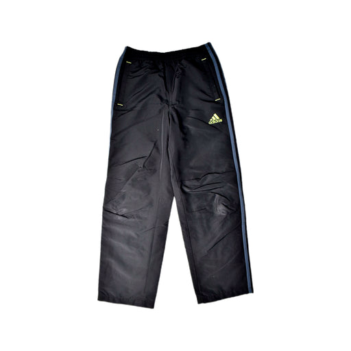 A Black Active Pants from Adidas in size 10Y for boy. (Front View)