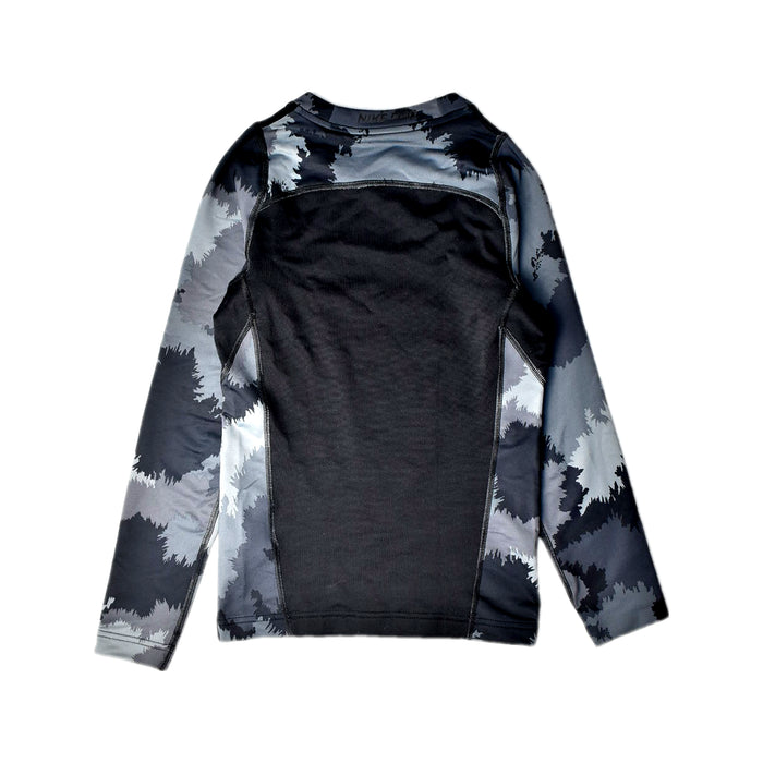 A Black Active Tops from Nike in size 10Y for boy. (Back View)