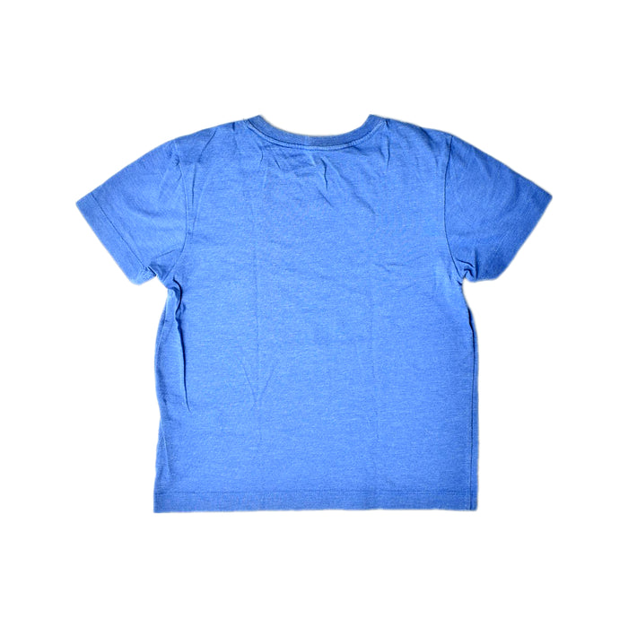 A Blue Short Sleeve T Shirts from Jack Wolfskin in size 7Y for boy. (Back View)
