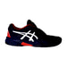 A Navy Sneakers from ASICS in size 10Y for boy. (Front View)