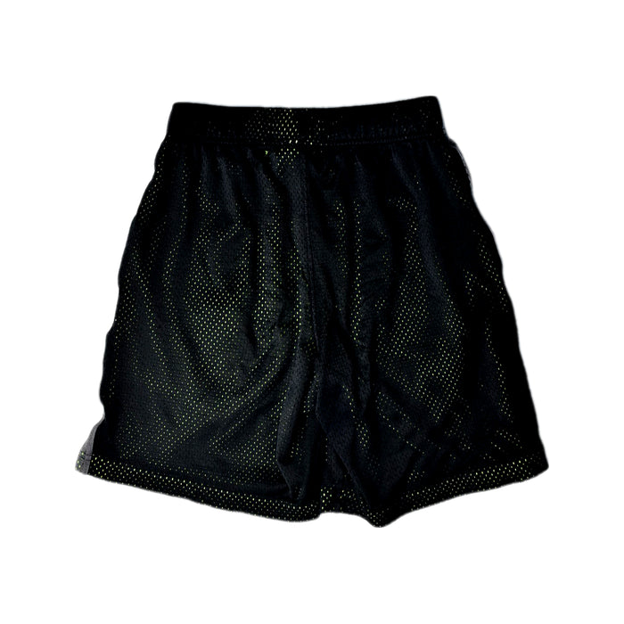 A Black Shorts from Under Armour in size 10Y for boy. (Back View)