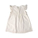A White Short Sleeve Dresses from Chicco in size 12-18M for girl. (Back View)