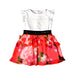 A White Short Sleeve Dresses from Baker by Ted Baker in size 12-18M for girl. (Front View)