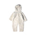 A White Puffer/Quilted Coats & Outerwear from Roxy in size 0-3M for girl. (Back View)