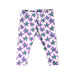 A Purple Leggings from Seed in size 0-3M for girl. (Front View)