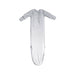 A White Onesies from Raph and Remy in size 0-3M for neutral. (Back View)