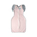 A Pink Swaddles from Love To Dream in size 3-6M for girl. (Front View)