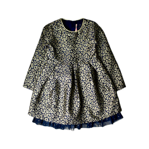 A Black Long Sleeve Dresses from Billieblush in size 4T for girl. (Front View)