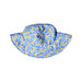 A Blue Sun Hats from Jojo Maman Bébé in size 12-18M for girl. (Back View)
