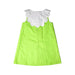 A Green Sleeveless Dresses from Jacadi in size 4T for girl. (Back View)