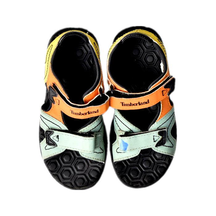 A Multicolour Sandals from Timberland in size 5T for boy. (Back View)