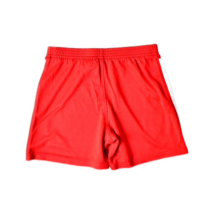 A Red Shorts from Nike in size 6T for boy. (Back View)