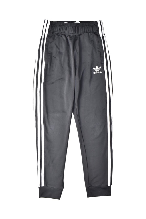 A Black Sweatpants from Adidas in size 9Y for boy. (Front View)